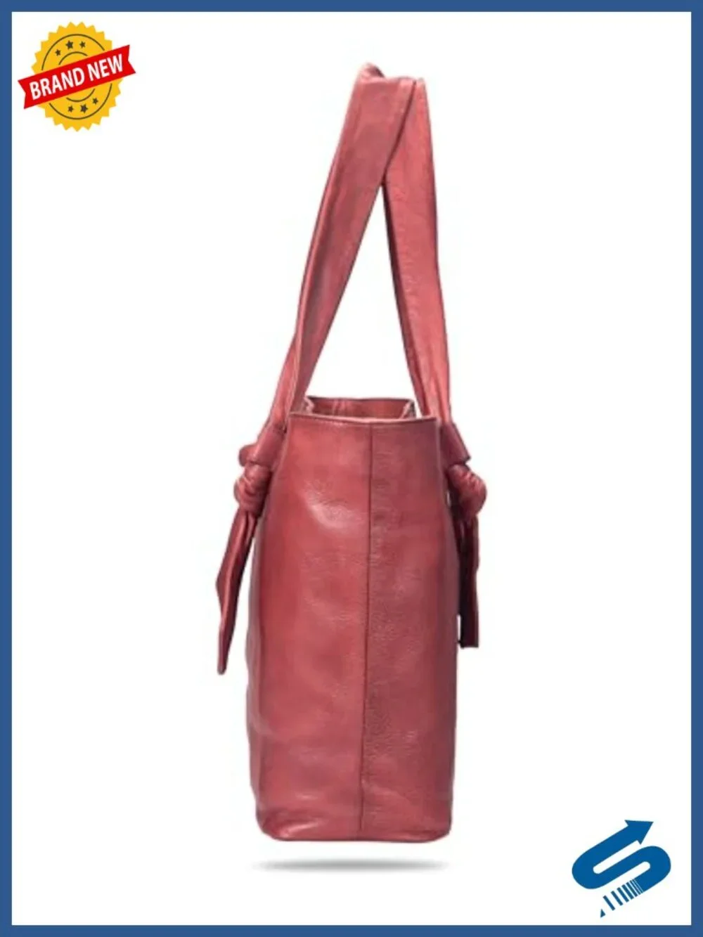 Frye Nora Knotted Tote 100% Leather Women's Handbag with Slip Pockets